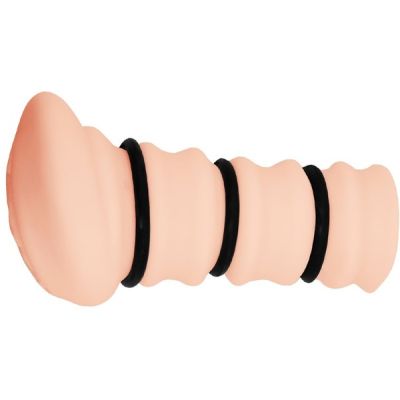 Rossi - Crazy Bull 3D Vagina Masturbator (Light Skin Tone)