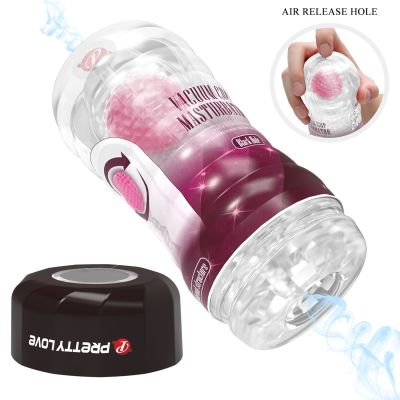Vacuum Cup Masturbator - Pretty Love (Black Hole)
