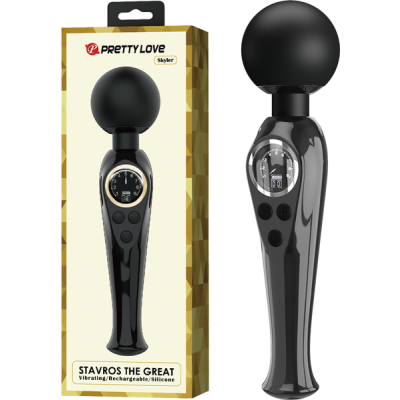 Skyler Rechargeable Wand (Black)