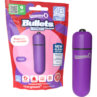 Screaming O 4B - Deep Rumbling Bullet (Grape)
