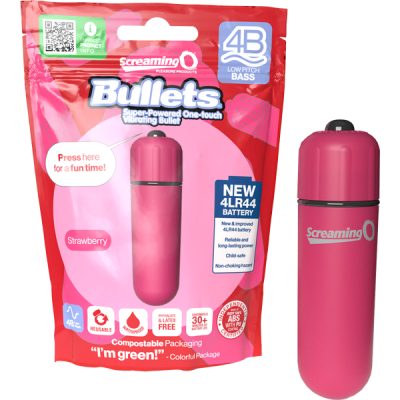 Screaming O 4B - Deep Rumbling Bullet (Strawberry)