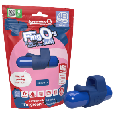 FingO's Slim 4B Low Pitch Bass (Blueberry)