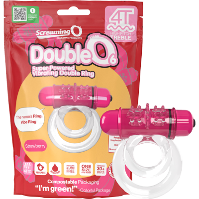 Double O 6 4T High Pitch Treble (Strawberry)