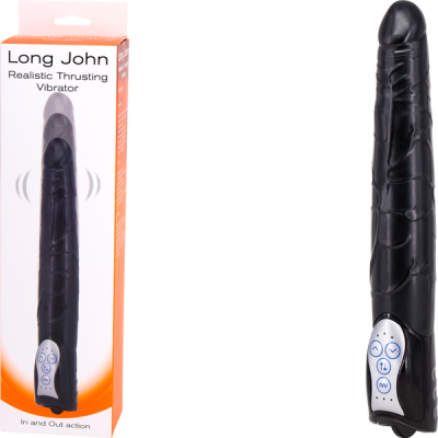 Long John Realistic Thrusting Vibrator