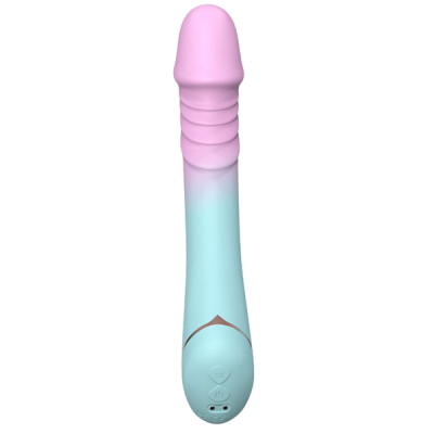Rosetta Rumbling Vibrator (Pink / Blue)