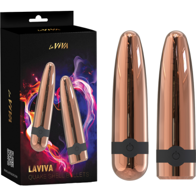 Quake Shell Bullets (Rose Gold)