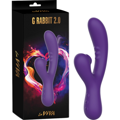 G-rabbit 2.0 Rabbit Vibrator - LaViva (Purple)