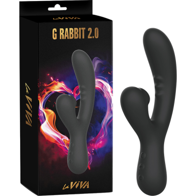 G-rabbit 2.0 Rabbit Vibrator - LaViva (Black)