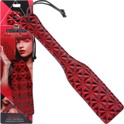 Crimson Tied Steel Enforced Spanking Paddle
