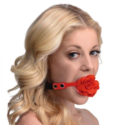 Rose Blossom Silicone Gag