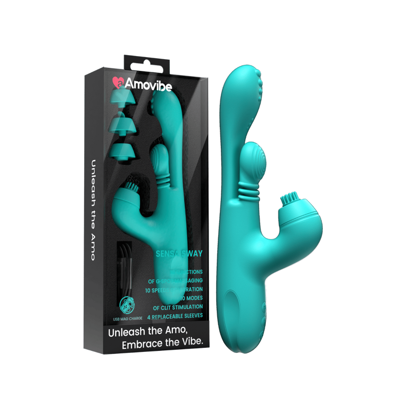 Sensa Sway Vibrator - Amovibe (Teal)