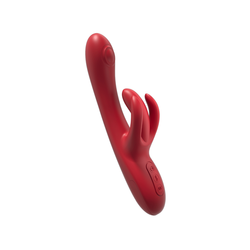 Trio Bliss Vibrator - Amovibe (Red)