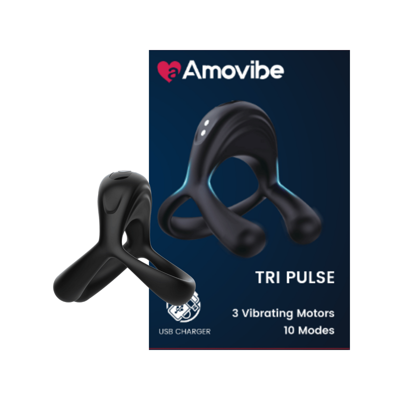 Shadow Pulse - Rechargeable Vibrating Cocking - Amovibe