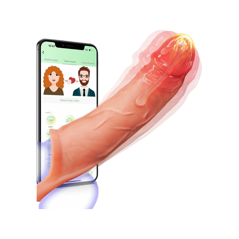 Vibe Wear - App Control Penis Sleeve - Amortoy - Amovibe