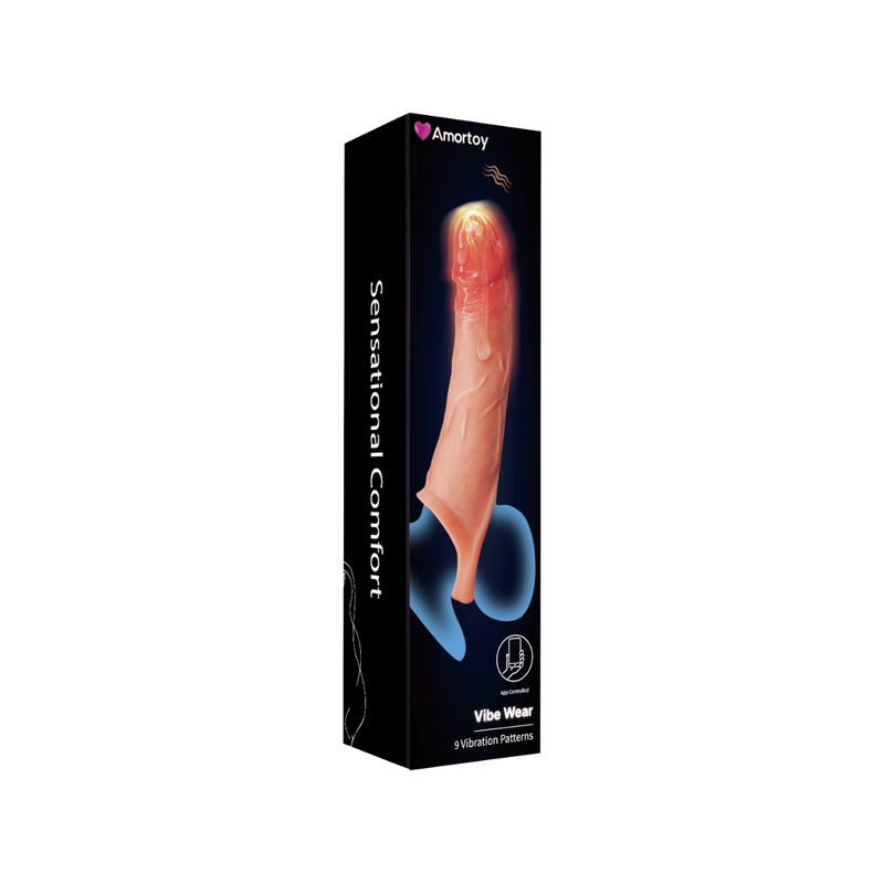 Vibe Wear - App Control Penis Sleeve - Amortoy - Amovibe