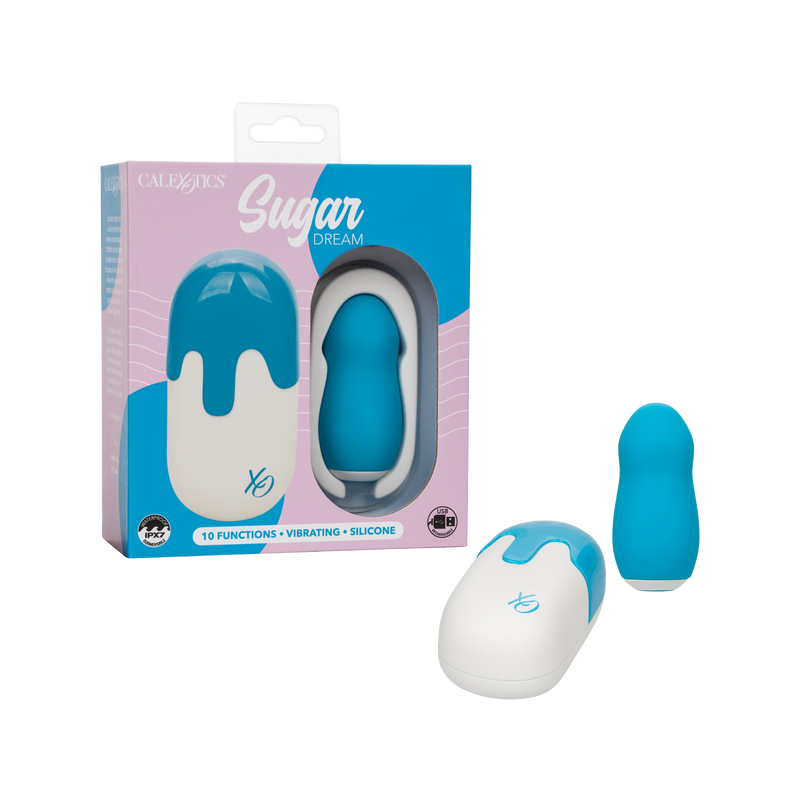 Sugar Dream Contoured Stimulator - Calexotics (Blue)