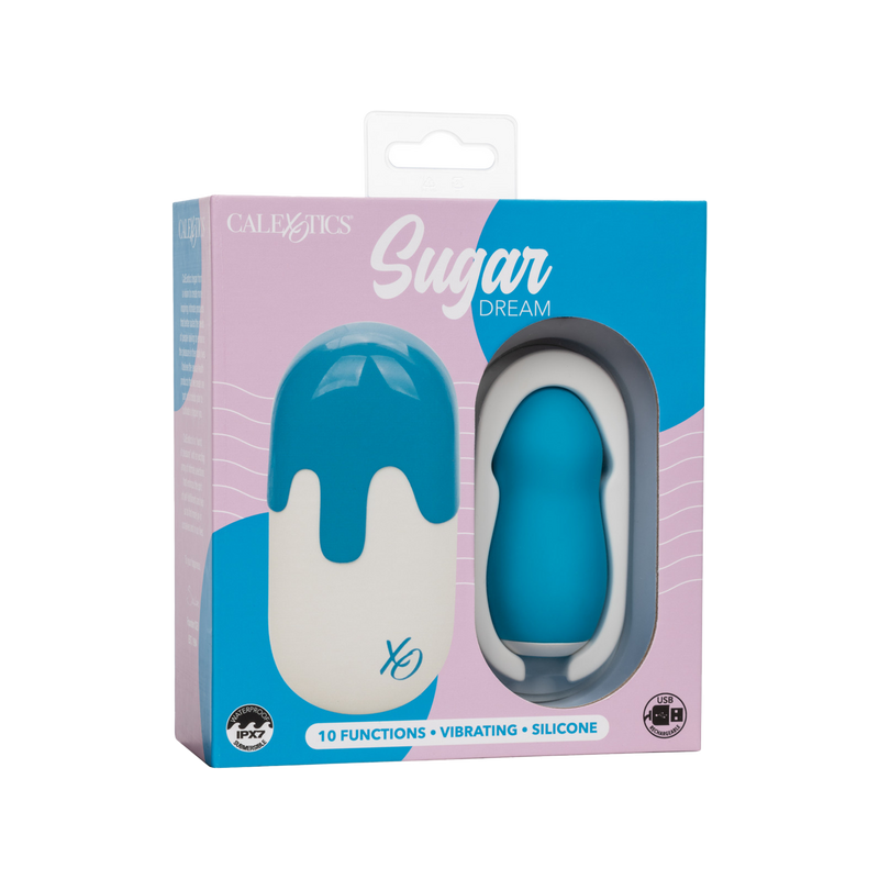 Sugar Dream Contoured Stimulator - Calexotics (Blue)