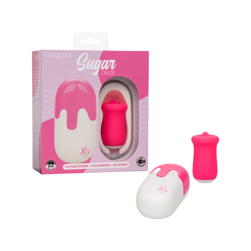 Sugar Craze Flickering Tongue Teaser - Calexotics (Pink)