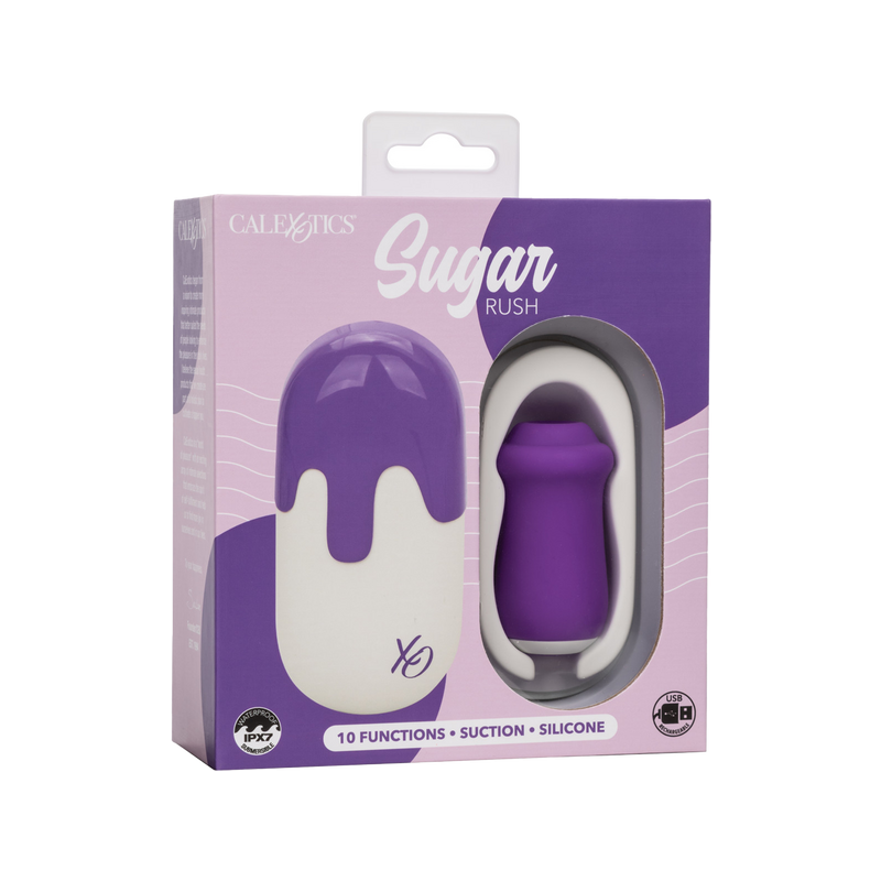 Sugar Rush Suction Stimulator - Calexotics (Purple)