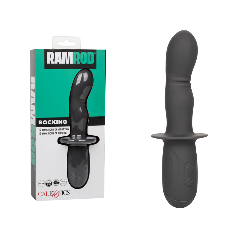 Ramrod Rocking Dual Motor Vibrator (Black)
