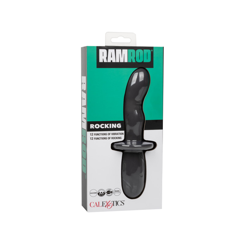 Ramrod Rocking Dual Motor Vibrator (Black)