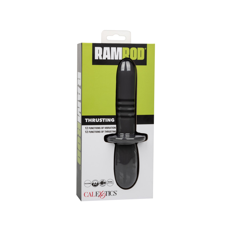 Ramrod® Thrusting Dual Motor Vibrator - Calexotics (Black)