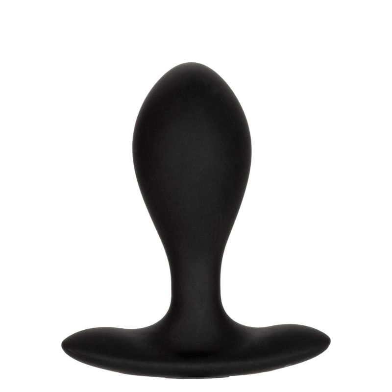 Weighted Silicone Inflatable Plug (Black)