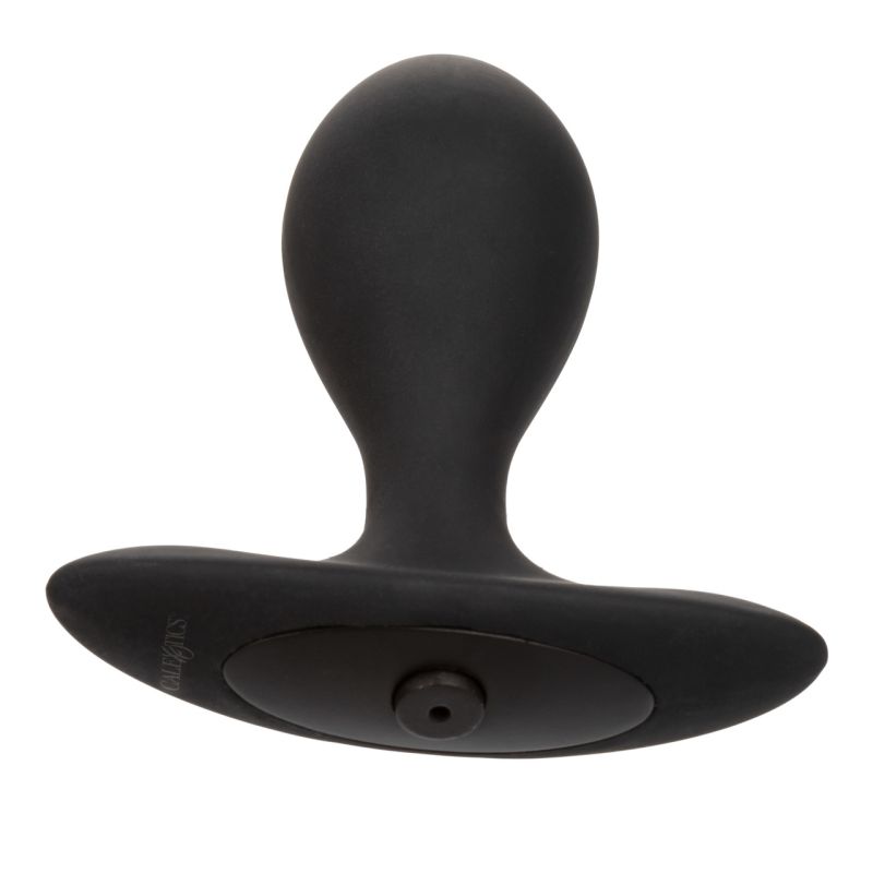 Weighted Silicone Inflatable Plug (Black)