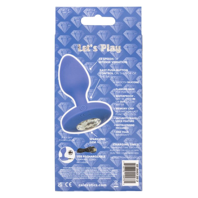 Cheeky Gems Medium Rechargeable Vibrating Anal Probe