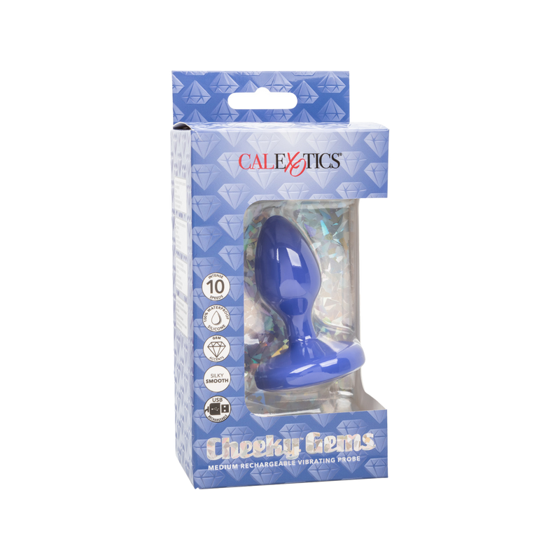 Cheeky Gems Medium Rechargeable Vibrating Anal Probe