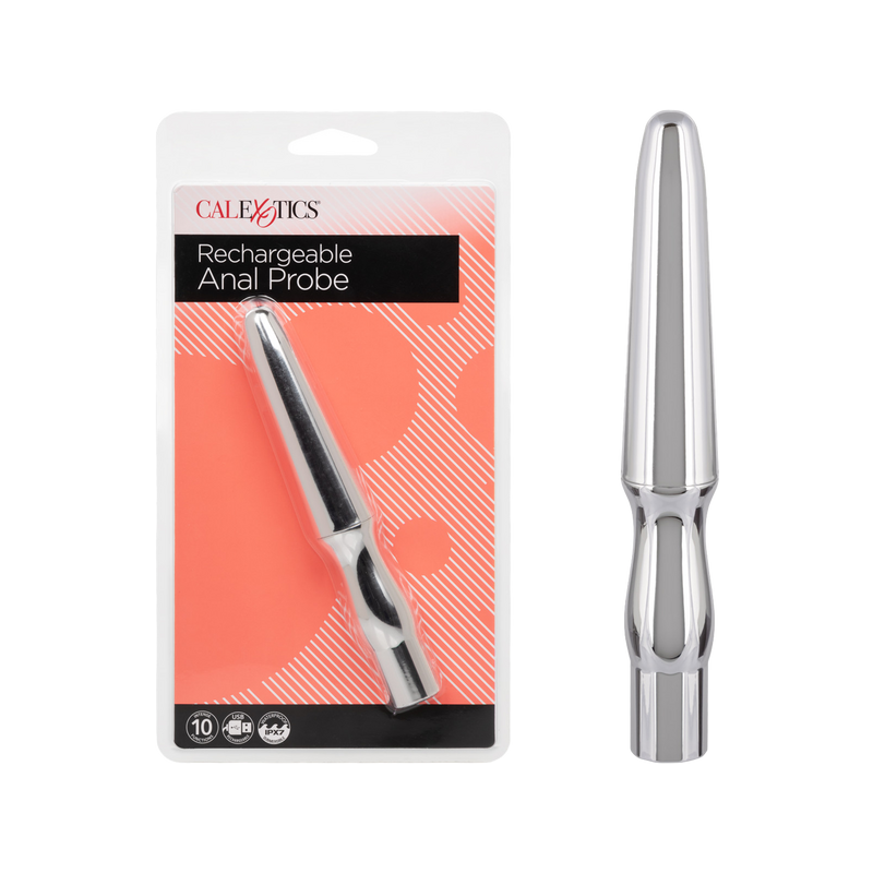 Rechargeable Anal Probe (Silver)