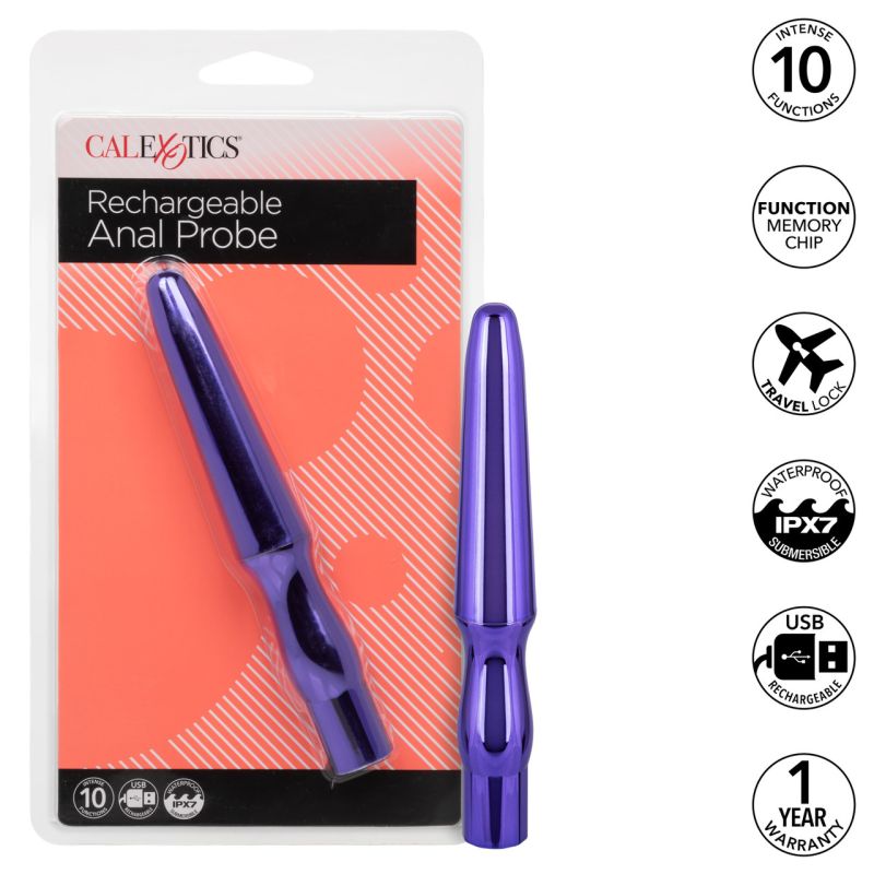 Rechargeable Anal Probe (Purple)