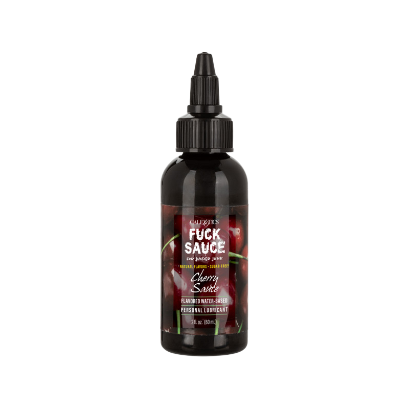 Fuck Sauce Flavoured Water-Based Personal Lubricant - Cherry (59ml)