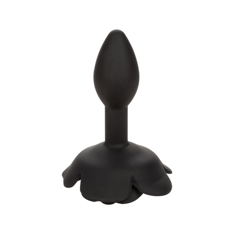 Forbidden Small Rose Anal Plug - Calexotics (Black)