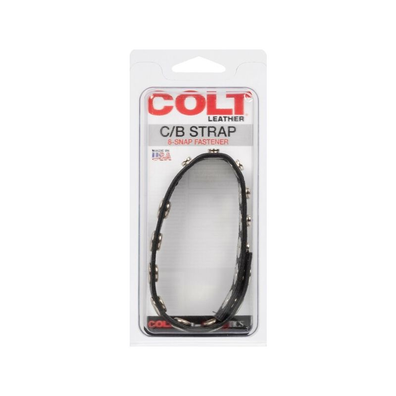 Colt Cock & Ball Strap 8-Snap Fastener