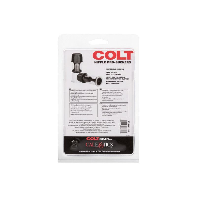 Colt Nipple Pro-Suckers (Black)