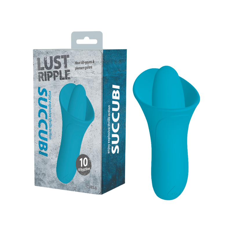 Succubi Silicone Vibrator (Blue)