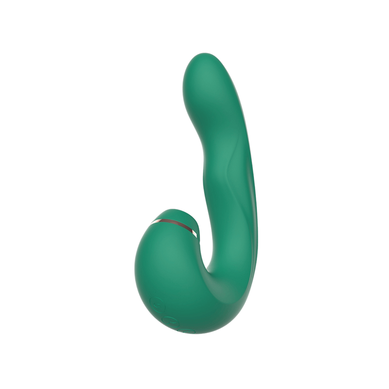 Siren 3in1 C-Shaped Vibrator (Teal)