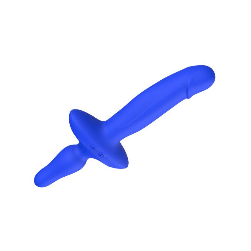 Ritter Double Dual Orgasm Vibrator (Blue)