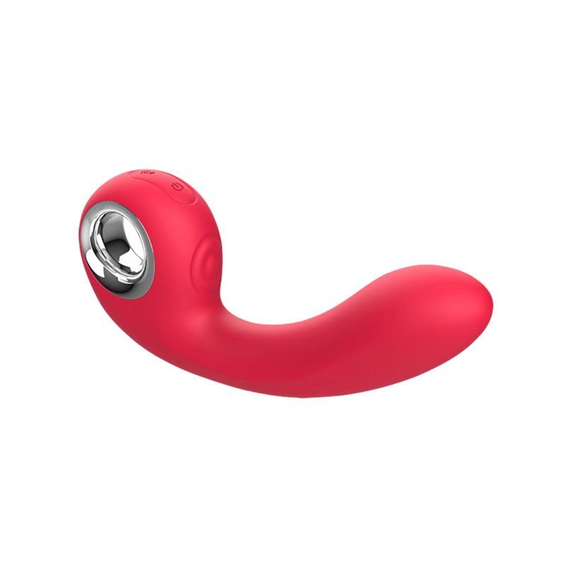 Sharpy Dual Orgasm Silicone Vibrator (Pink)