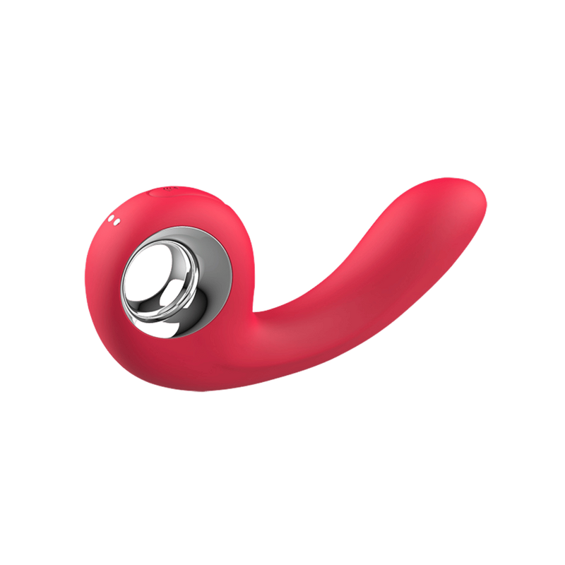 Sharpy Dual Orgasm Silicone Vibrator (Pink)
