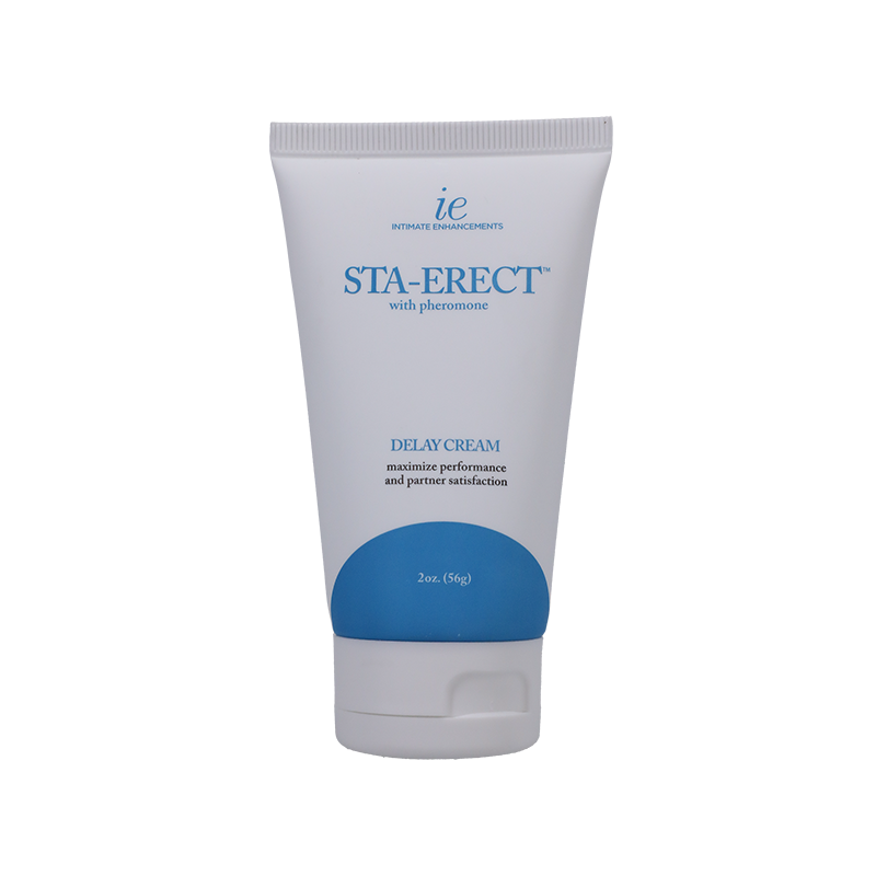 Intimate Enhancements Sta-Erect with Pheromone Delay Cream (59ml)