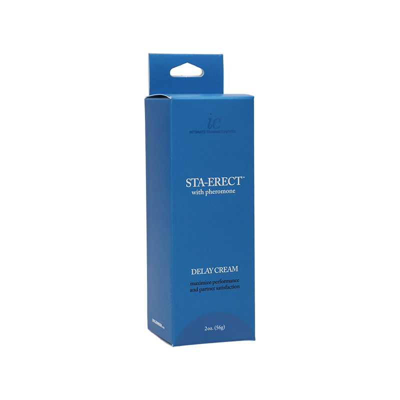 Intimate Enhancements Sta-Erect with Pheromone Delay Cream (59ml)