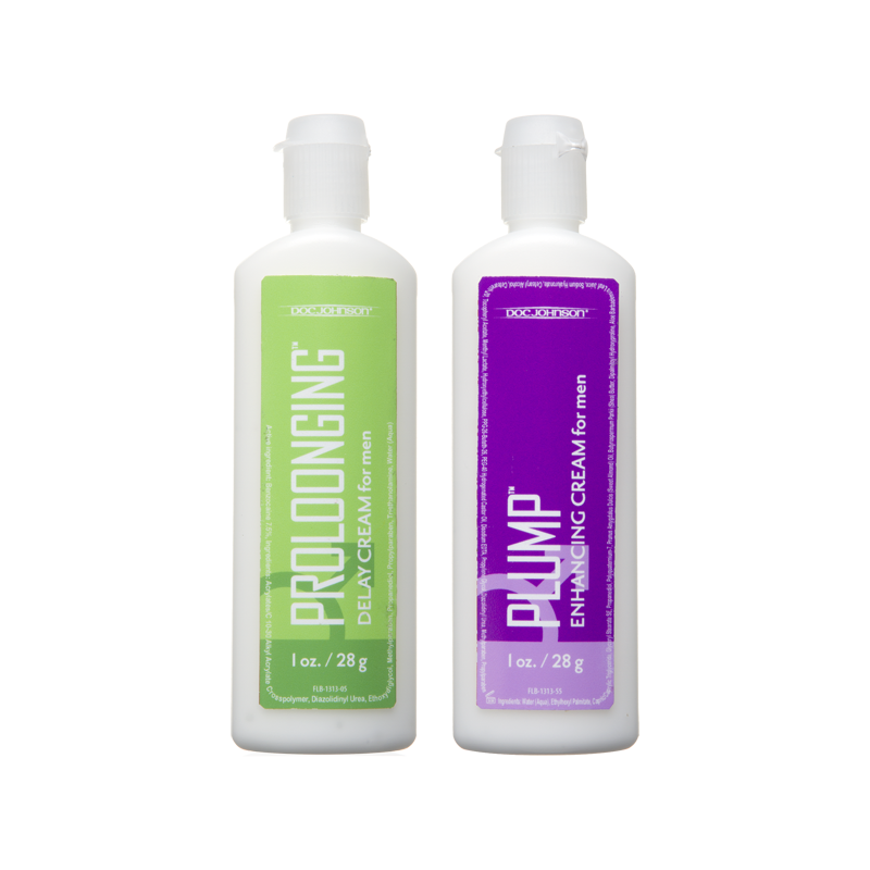 Proloonging + Plump For Men - Doc Johnson - 2 Pack
