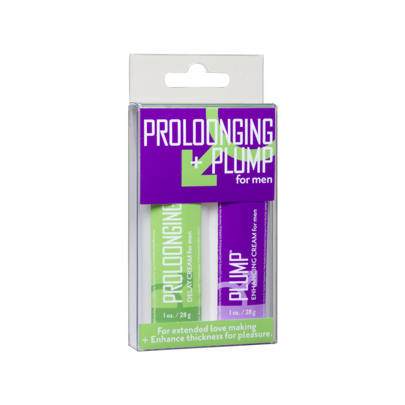 Proloonging + Plump For Men - Doc Johnson - 2 Pack
