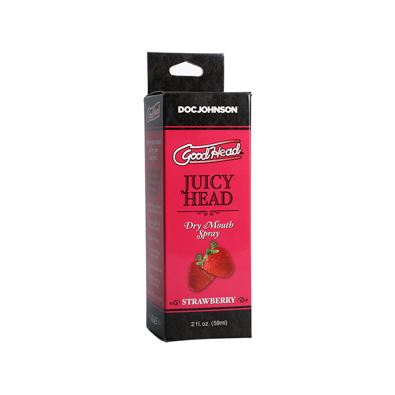 GoodHead Juicy Head - Strawberry - Dry Mouth Spray (59ml)