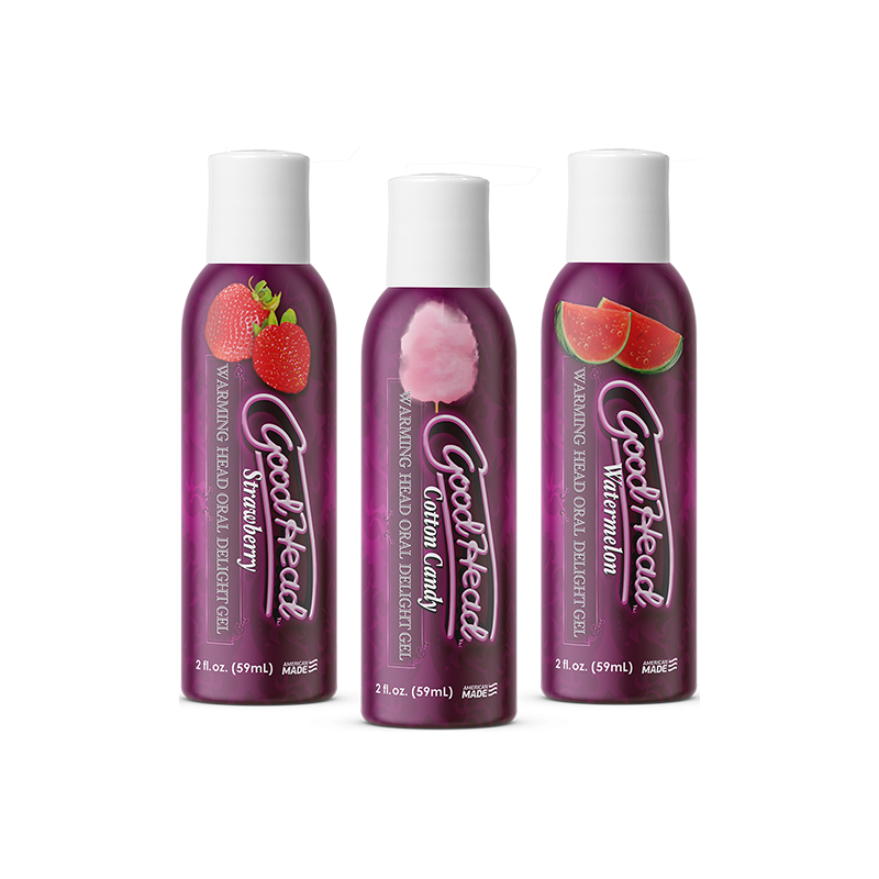 GoodHead Warming Head Oral Delight Gels - 3 Pack