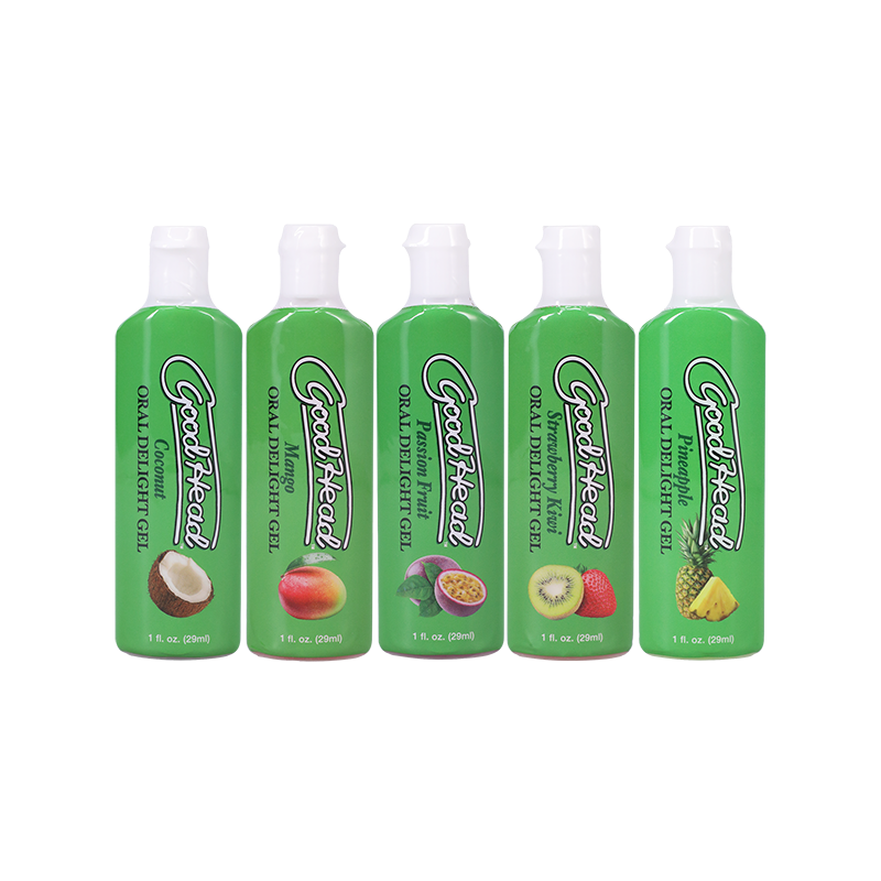 GoodHead - Oral Delight Gel Tropical Fruits - 5 Pack