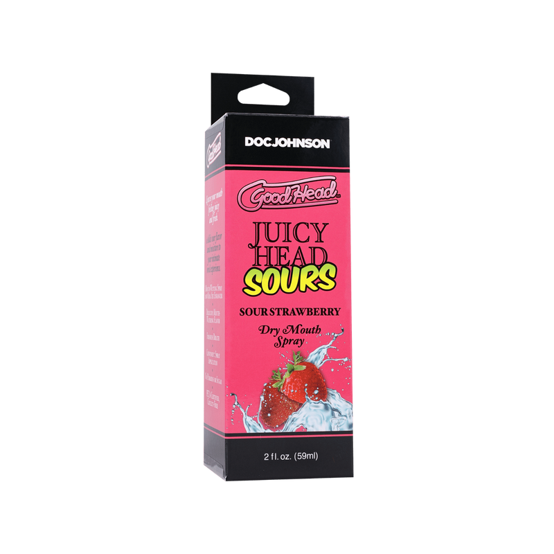 GoodHead Juicy Head - Sour Strawberry - Dry Mouth Spray (59ml)