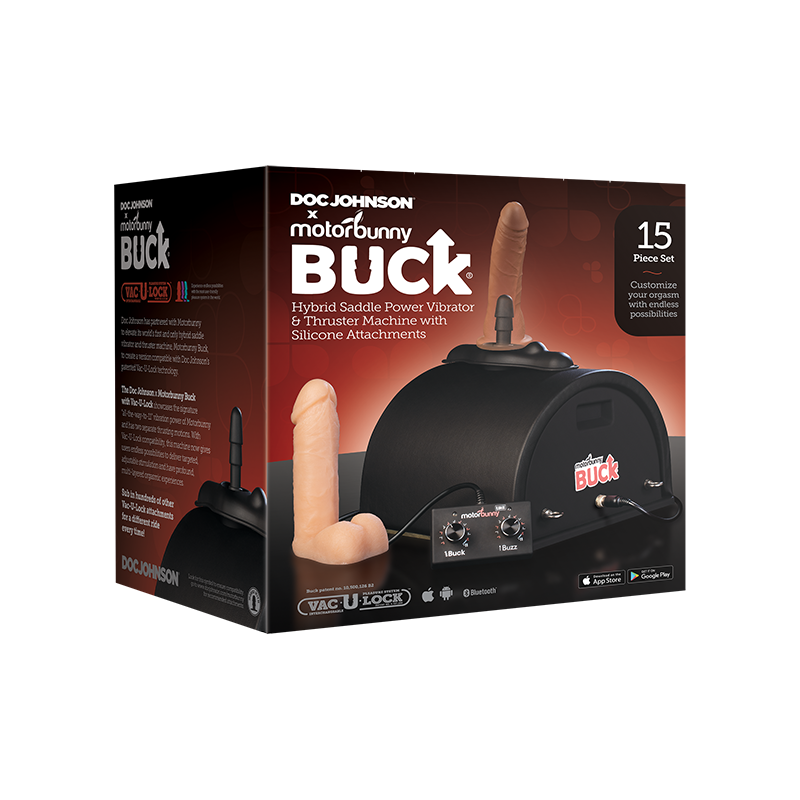 Doc Johnson X Motorbunny Buck with Vac-U-Lock